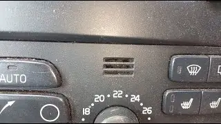 Volvo Cabin Temperature Fix - SUPER EASY!