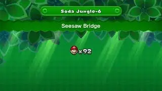 New Super Mario Bros U Gameplay Walkthrough Soda Jungle 6