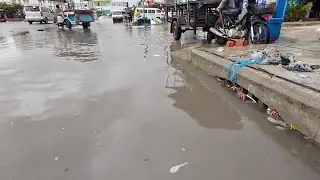 Useful  of Clean Up Plastic Dirty Clogged culvert Drain After Heavy Rain Flooding on the Street