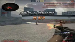 95 KPM in AimBotz Challenge :D