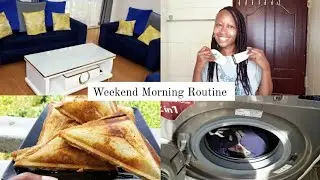 Weekend Morning Routine | Morning Skin Care Routine | Cleaning| Cook with me