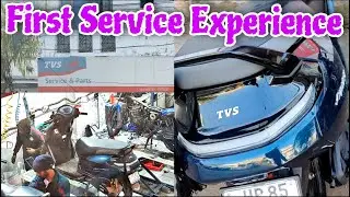 TVS JUPITER 110 NEW MODEL 2024🔥FIRST SERVICE EXPERIENCE🤔MUCH BETTER THAN BEFORE👌