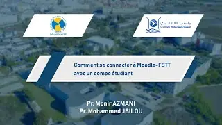Comment se connecter &agrave; Moodle-FSTT avec un compte &eacute;tudiant
