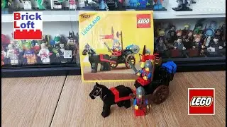 Lego 6022 Vintage Castle Horse Cart (Men At Arms) from 1984!