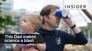 This dad makes science a blast