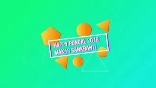 Happy Pongal 2018 ! Makar Sankranti E CARD 4