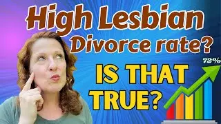 Busting the Myth: Debunking the 72% Lesbian Divorce Rate. #lesbiandivorce