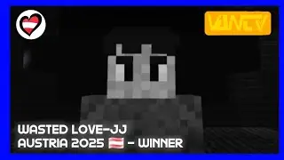 Wasted Love - JJ of Austria 2025🇦🇹(Winner) - Short Eurovision Minecraft Music Video - VAN TV