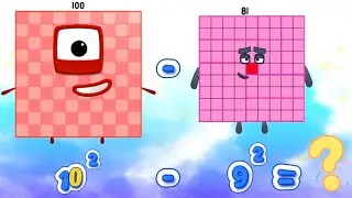 NUMBERBLOCKS SUBTRACTION OF SQUARE NUMBERS | FIND THE DIFFERENCE OF TWO SQUARE NUMBERS hello george