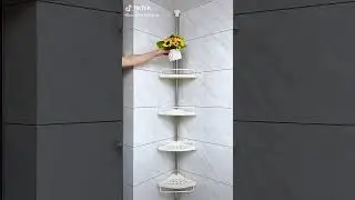 bathroom corner rack