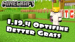 Minecraft Optifine 1.19.4 Better Grass