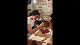 Leather Workshop in Florence!