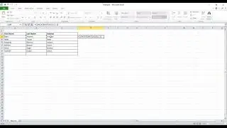 How to to join two or more text strings into one string in excel (concatenate function in excel)
