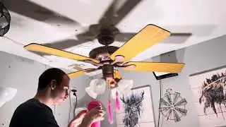 52 inch Hunter preference ceiling fan 