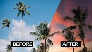 Photoshop 2021 Sky Replacement Tool