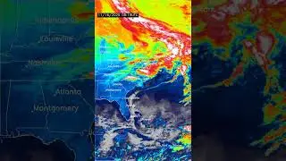US East Coast 24 Hour Weather | November 16, 2025 #shorts