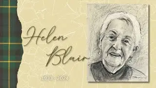 The Graveside Funeral Service of Helen Blair