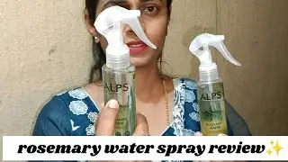 🌹Alps goodness rosemary water spray for thick hair and hairfall control 🫶 @yudvigowda 