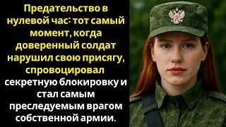 Тот самый момент, когда верная своему долгу солдатка нарушила присягу.
