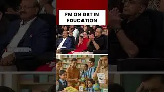 GST on Education: FM Nirmala Sitharaman Responds to Key Question | India Today Exclusive