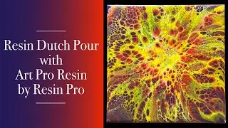 150 - Resin Dutch Pour with Art Pro Resin by Resin Pro | Crystal Resin Art