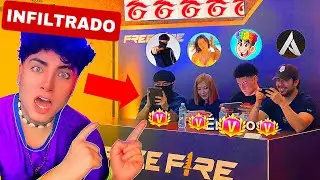 ME INFILTRÓ a un EVENTO de GARENA😱🥷💀