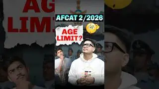AFCAT 2 2026 Age Limit | AFCAT Age Limit | AFCAT Ground Duty Age limit | AFCAT Flying Duty Age Limit