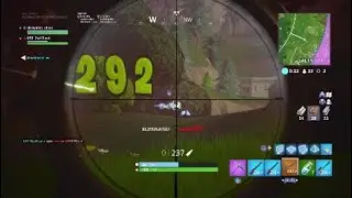 The Best Snipe Ever! (New Heavy Sniper ) Fortnite