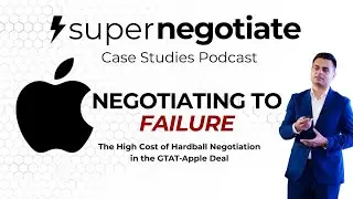 Supernegotiate Case Study: Apple - GTAT deal.