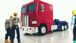 Transformers Masterpiece MP-44 Optimus Prime Stop Motion Animation