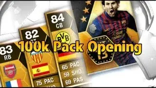 FIFA 13 100k Pack Opening Ultimate team & Some Market Talk