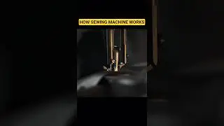 How a Sewing Machine Works? | Genius Mechanism Explained 🧵🪡 #Shorts
