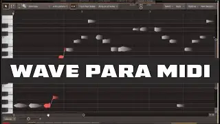 WAVE PARA MIDI BASS CONVERTE AUDIO EM MIDI