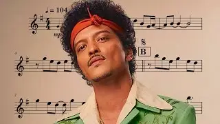 I just might - Bruno Mars | CLARINET Sheet Music (B-flat instruments)