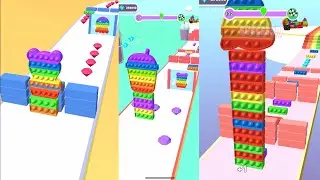 FIDGET RUSH 🌈👸💕 Gameplay All Levels Walkthrough iOS, Android New Game , Levels 131-132