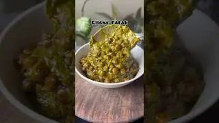 Chana palak masala
