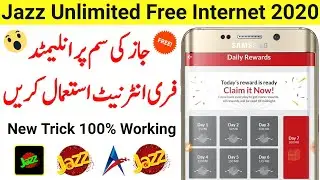 Jazz Free Internet || Jazz Unlimited Free Internet 2020 || Jazz Free Internet 2020