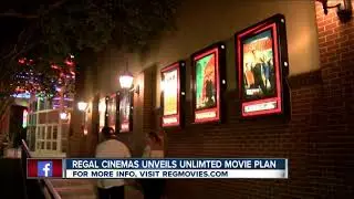 Regal unveils unlimited movie plan