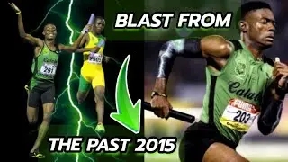 CHRISTOPHER CUBBY TAYLOR SUPER 4X200M ANCHOR LEG RUN BOYS CLASS 2 GIBSON RELAYS 2015 EPIC FLASHBACK