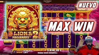 🔴 MAX WIN 5 LIONS 🐯 MEGAWAYS 2 | PRAGMATIC PLAY | LOCO TRAGAPERRAS