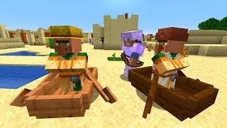 Dorfbewohner eint&uuml;ten und R&uuml;ckweg! - Minecraft 1.14 Spielkind Let's Play #05