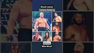 WWE Brock Lesnar Fantasy Booking #3 (Legends) Wrestling Matches - 6iXstar (Beats)