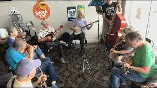 Cherokee Shuffle - Tuesday Jam Group (International Bluegrass) Visitors from France #TuesdayJamGroup