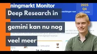 Deep Research van Gemini kan nu ook infographics, websites en podcasts maken!