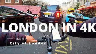 Cycling around London in 4k