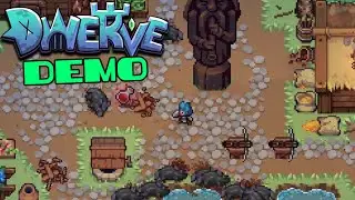 Dwerve - Kickstarter Demo Gameplay (Tower Defense Dungeon Crawler RPG)
