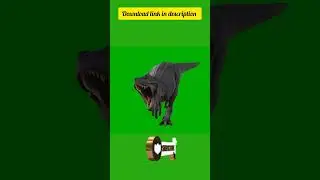 Dinosaur Green Screen Animation Video| Jurassic park T-Rex Green screen Jurassic world Dominion