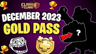 COC DECEMBER 2023 GOLD PASS🤩🔥 - NEW HERO SKIN OR UPCOMING SCENERY IN GOLD PASS DECEMBER 2023 - COC
