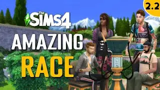 ТАК&hellip; МНОГО&hellip; ПУЗЫРЕЙ&hellip;? | Sims Amazing Race EP02 ЧАСТЬ 2 | The Sims 4