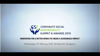 Corporate Social Responsibility Summit and awards  2019